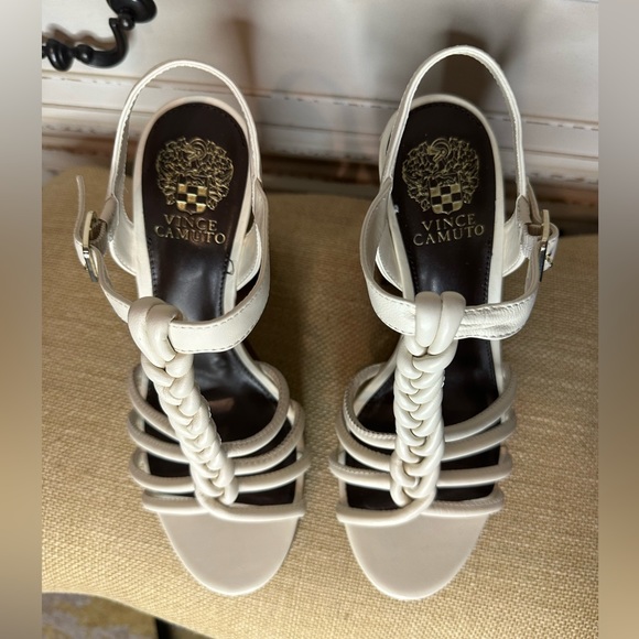 Vince Camuto Rohnlee Platform Leather Sandal NWT size 8 (no box) - Picture 3 of 10